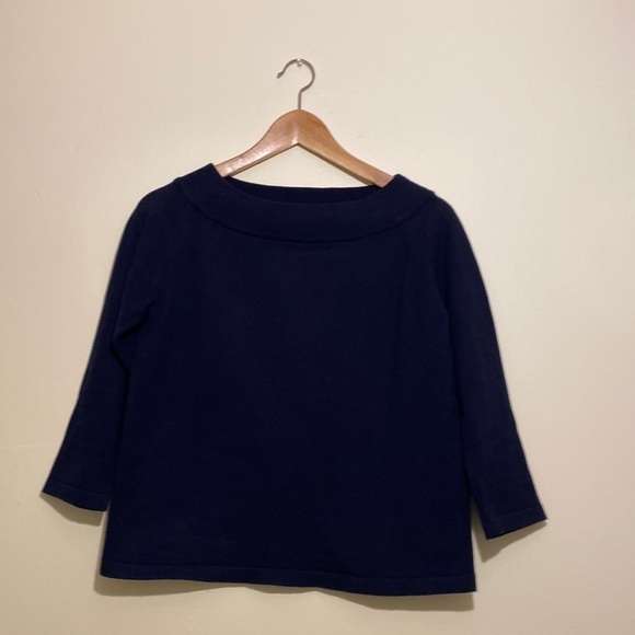 Spick & Span navy sweater. - Picture 3 of 8